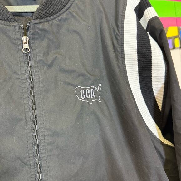 RefUmp, Bomber Jacket with Stand-Up Collar and Elasticized Cuffs. Size 2XL. - Picture 2 of 7